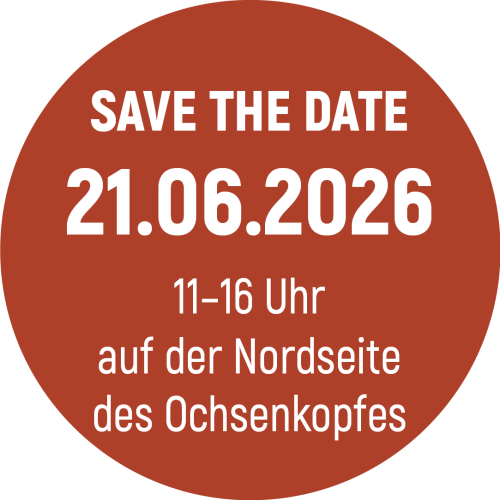 Save the date: 21.06.2026, 11–16 Uhr, auf der Nordseite des Ochsenkopfes.